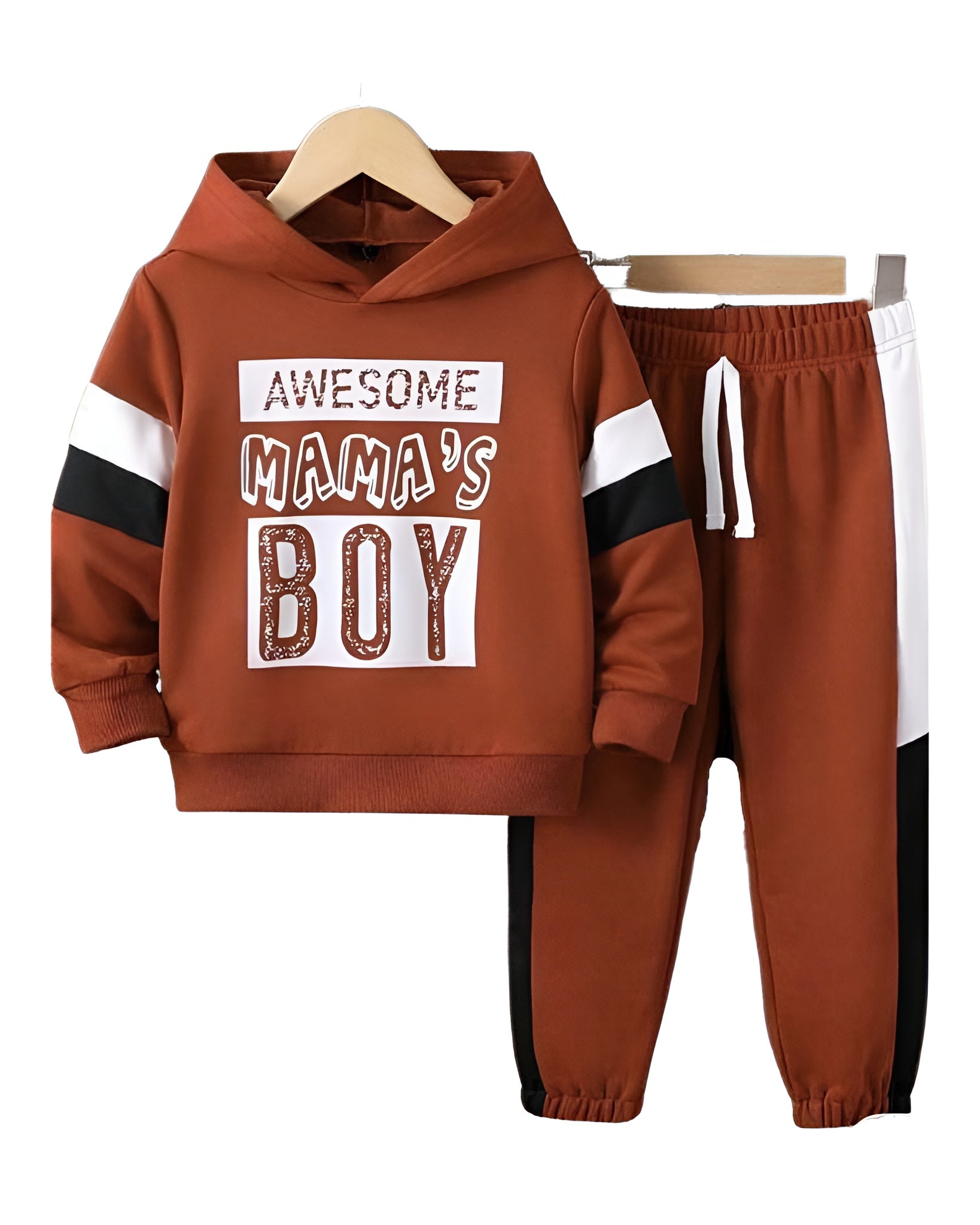 Image of MAMA'S BOY FLEECE HOODIE PAIR